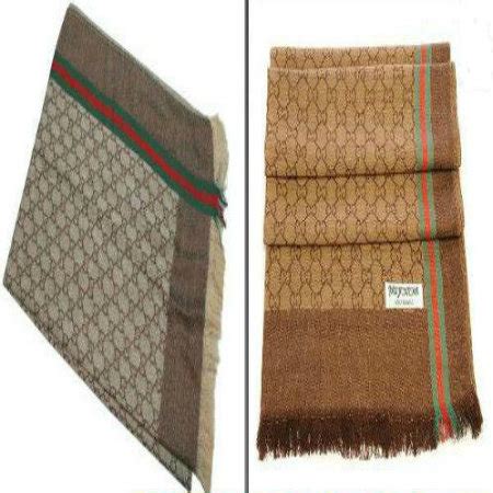 gucci scarf real vs fake|Gucci monogram scarf.